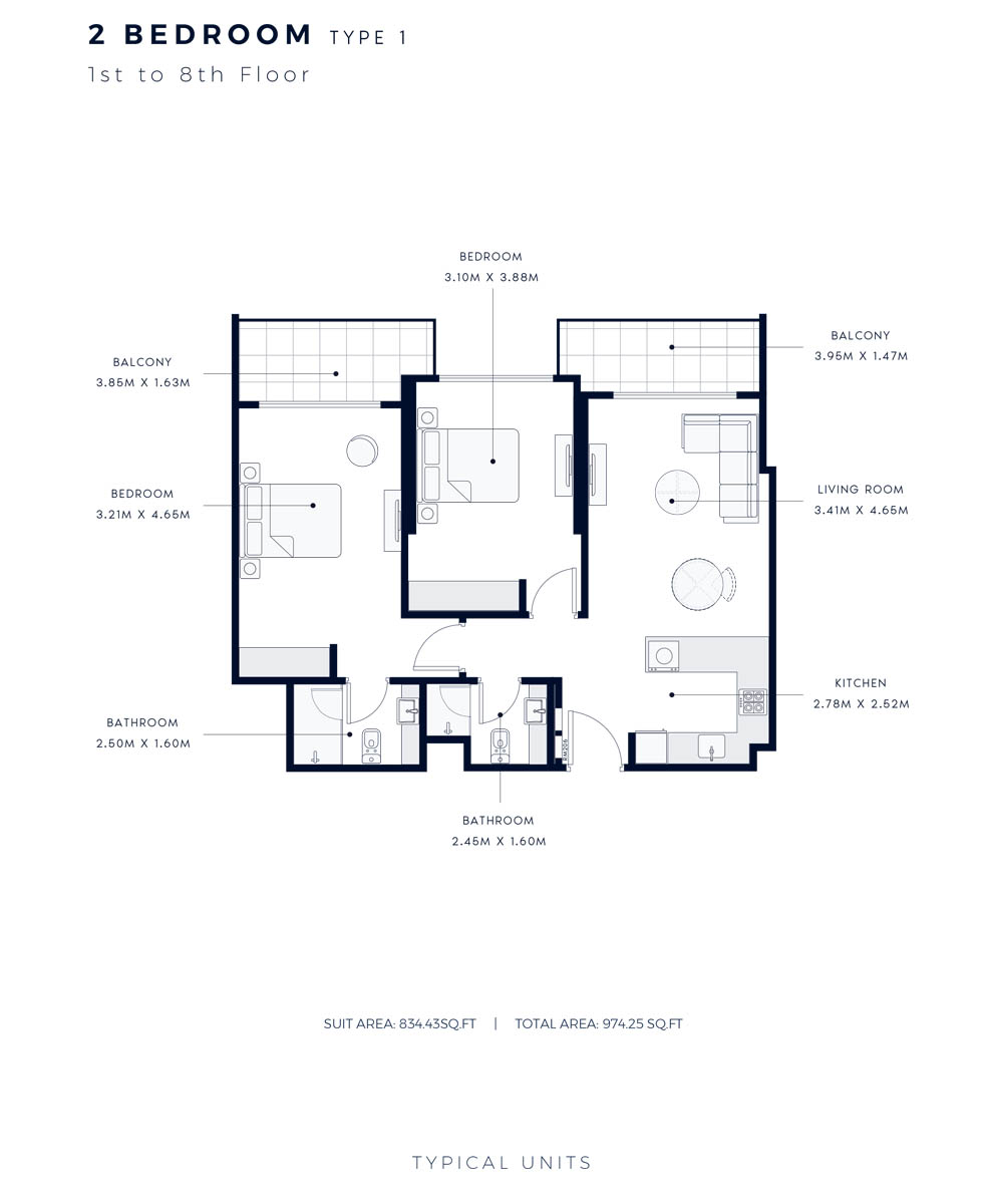 2 Bedroom